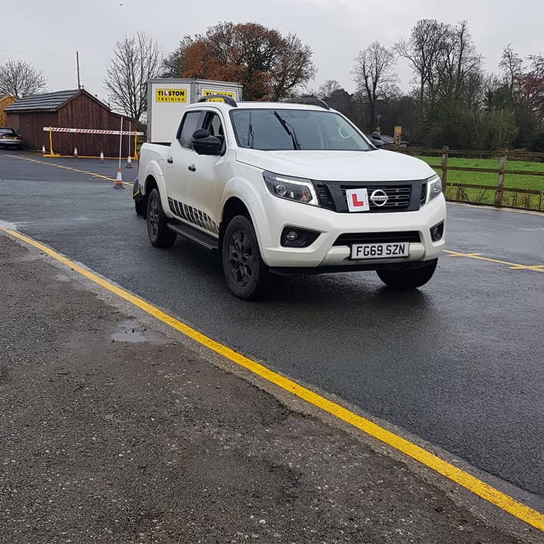 Trailer towing training course